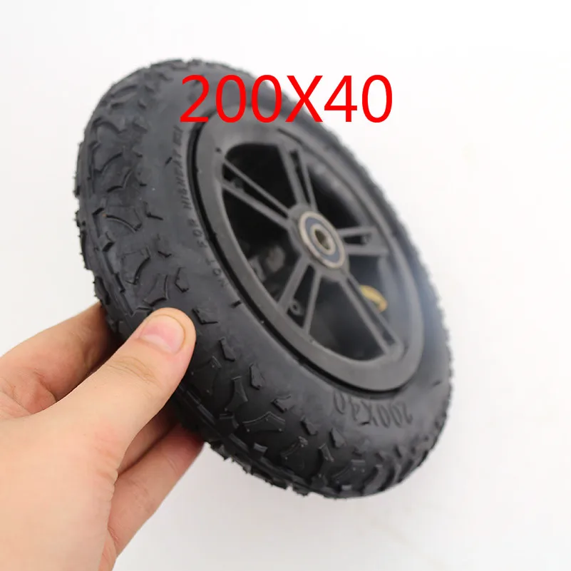 Бесплатная доставка 8 дюймов резиновые шины 200X40 складные велосипедные