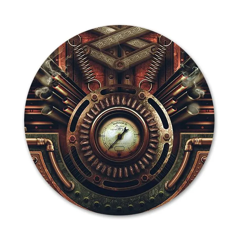 Механические шестерни значки в стиле стимпанк металлические для телефона