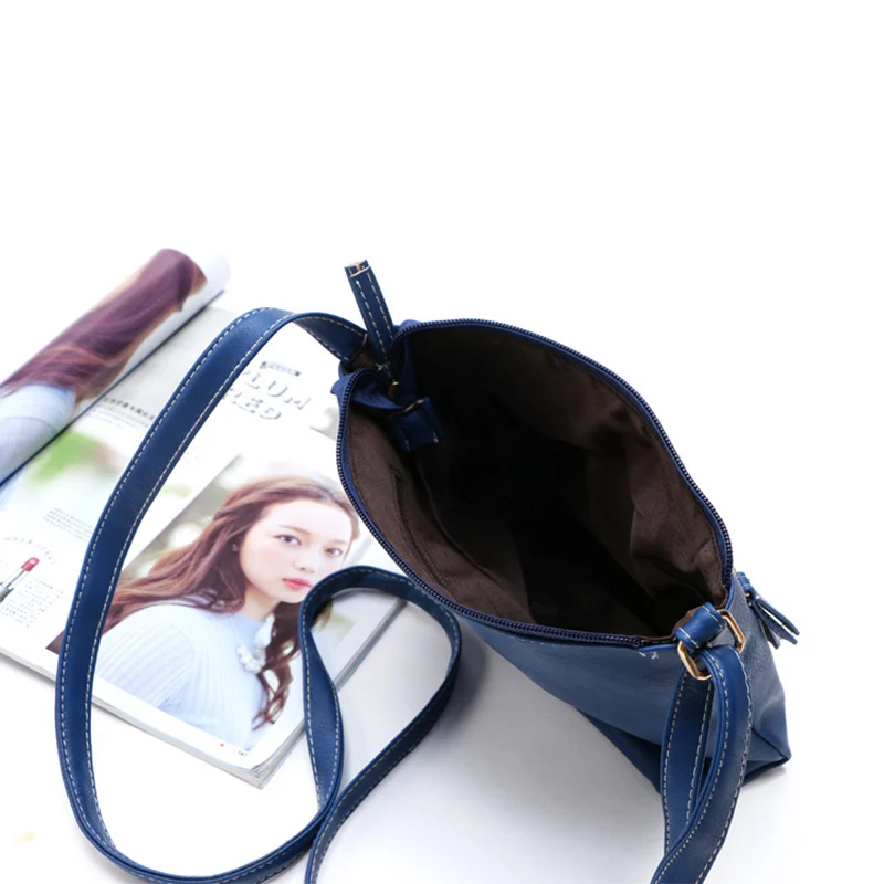 MJ кожаная сумка мессенджер повседневные женские сумки через плечо брендовые