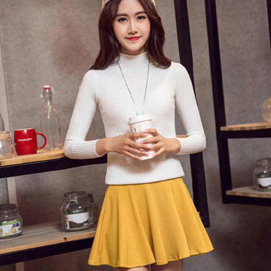 Женская юбка с высокой талией DICLOUD повседневная облегающая эластичная размера