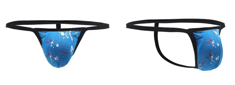 5PCS Male Thong Underwear  Men Cueca Underwear Shorts Low Waist Sexy  Breathable Underpants Pouch Briefs Panties Mens Briefs