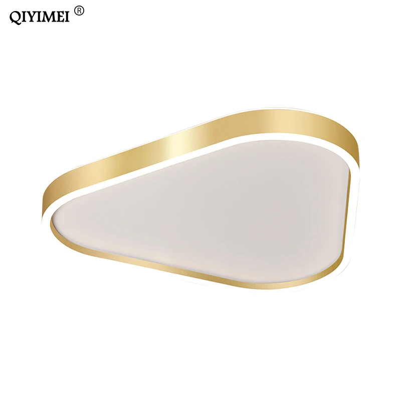 

Dimmable Modern LED Ceiling Lights Living Room Bedroom Up Down Lighting Gold Black Framed Lamp Luminaria Dropshipping Fixtures