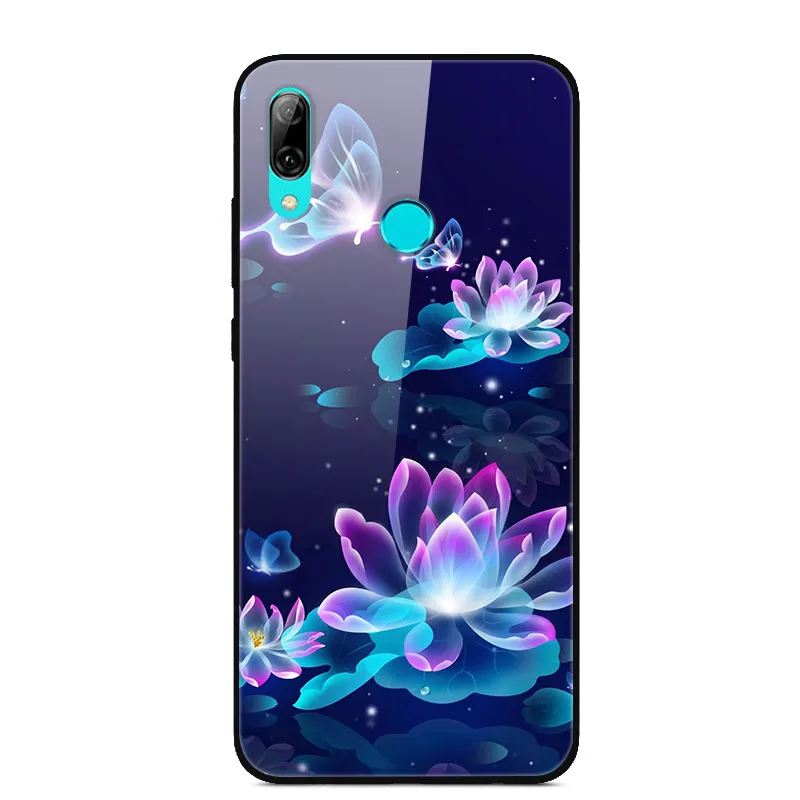 51 Для huawei P Smart Z чехол из закаленного стекла жесткий чехол для телефона для huawei Y9 Prime чехол s PSmart Z PSmartZ чехол задняя крышка 6,59'' - Цвет: 51