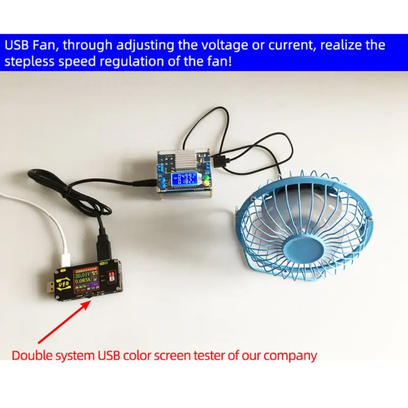 

2021 New Adjustable Regulated Power Supply Module Automatic Boost Converter CC CV Board