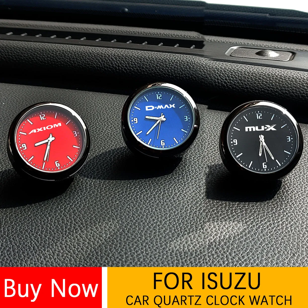 

Car Quartz Clock Watch Modified Car Interior Electronic Quartz Watch For Isuzu Amigo Dmax Mux Ascender Axiom D-Max Mu-X SLX 4X4