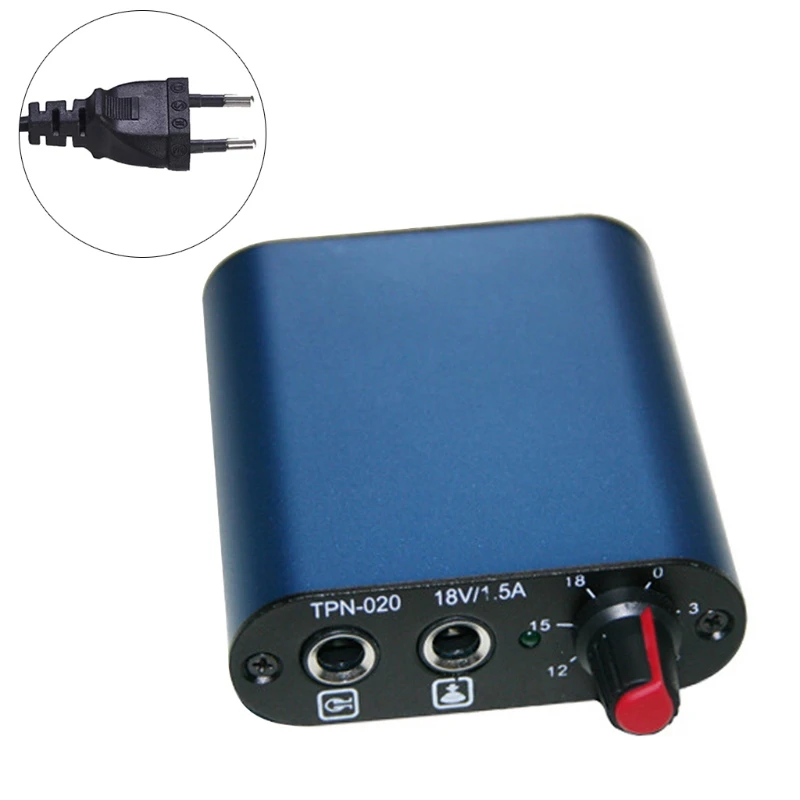 

28TA US/UK/EU/AU Plug Mini Tattoo Power Supply Professional Tattooist Tattoo Power Source for Tattoo Machine Accessories