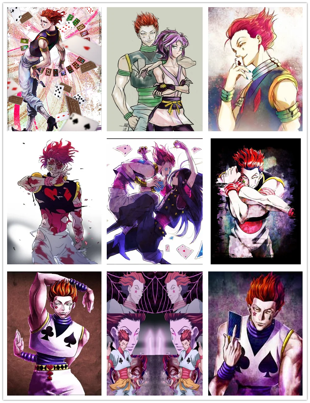 Набор для алмазной вышивки Hunter X крестиком из аниме 5d мозаика украшение дома