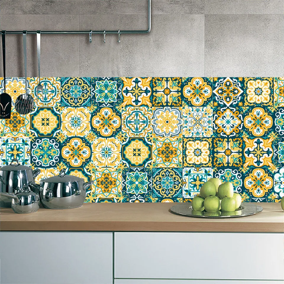 Самоклеящиеся водонепроницаемые обои винтажные в стиле барокко стикер для