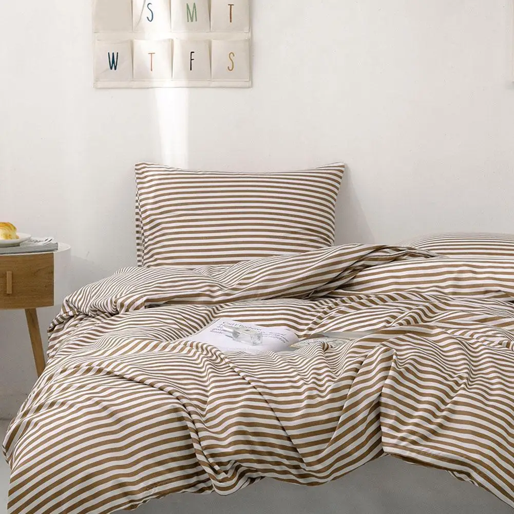 

Пододеяльник с вертикальными полосками, 3 предмета, в японском стиле