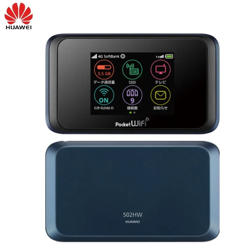 Разблокированный ТВ роутер huawei 4g pocket 502hw sim карта с антенной портативный lte