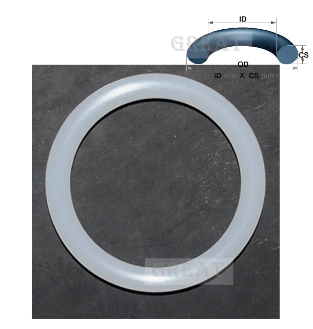 5.1X1.6 Oring 5 1 мм ID X 6 CS EPDM этилен пропилен ФКМ фторуглеродный NBR Нитриловое