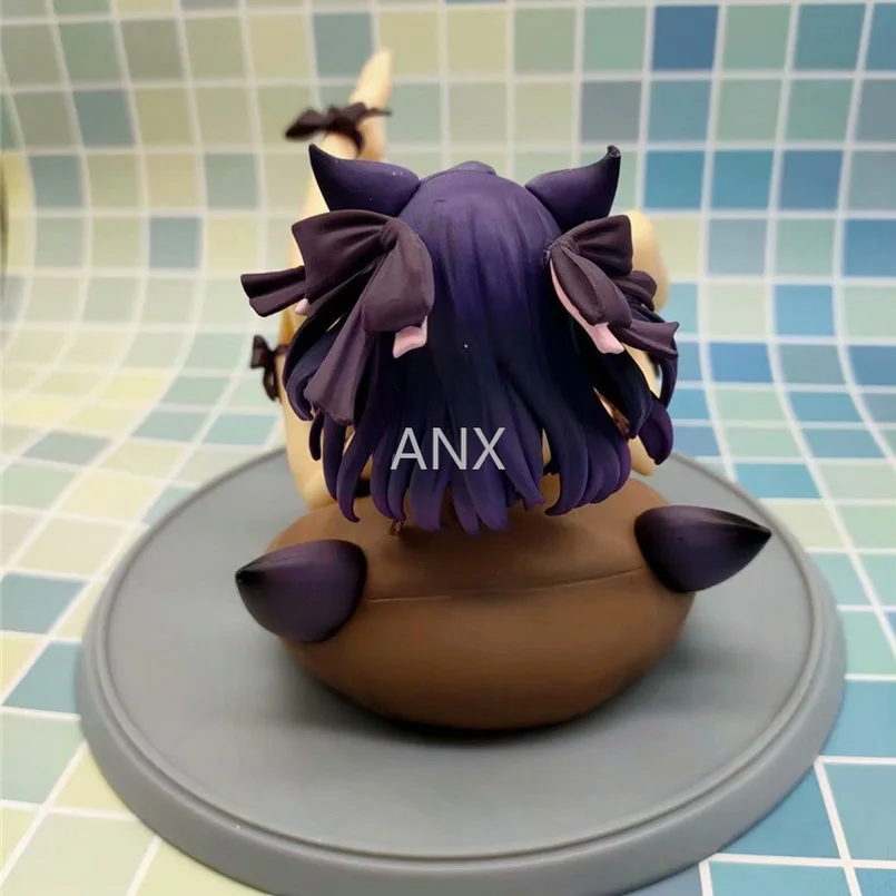 

12CM Anime Nine Lives Cat Girl Figure Sexy Girl Beautiful Girl Series Toys PVC Action Collection Car desktop ornaments Toy Gifts
