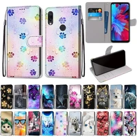 case on for coque xiaomi redmi note 6 7 pro 9s case colorful flip wallet leather phone cover for capa redmi note 9 pro max women