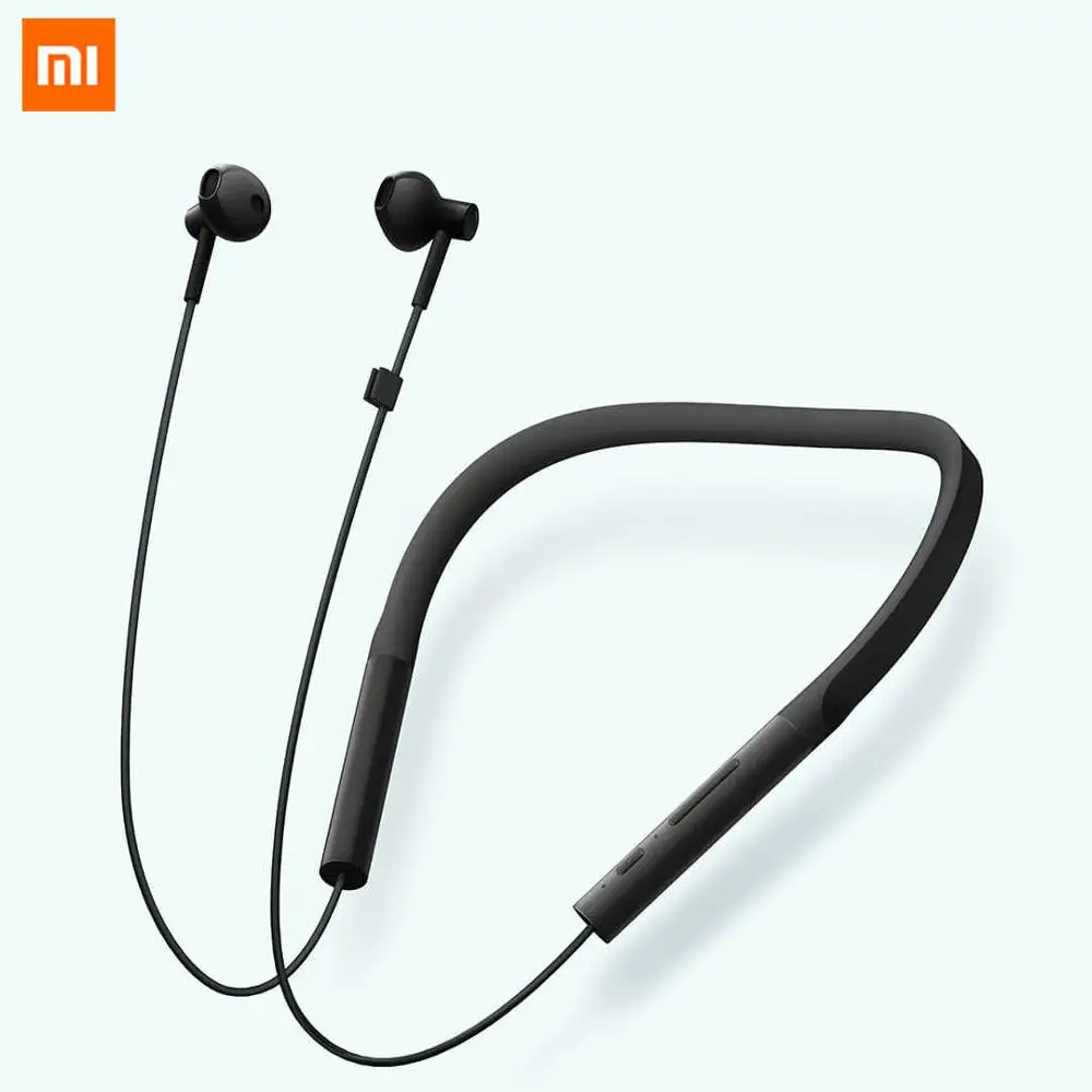 

Беспроводные наушники Xiaomi Necklace, Bluetooth-наушники, динамические стереонаушники-вкладыши с микрофоном и встроенным управлением, Молодежная вер...