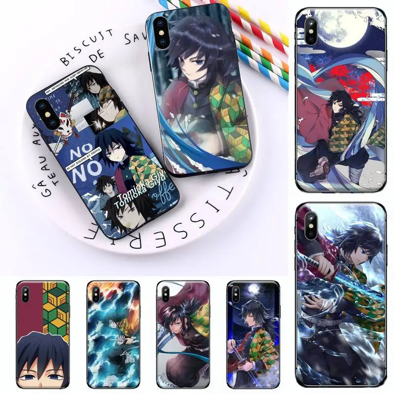 

Tomioka Giyuu Demon Slayer Phone Case For iphone 12 11 13 7 8 6 s plus x xs xr pro max mini