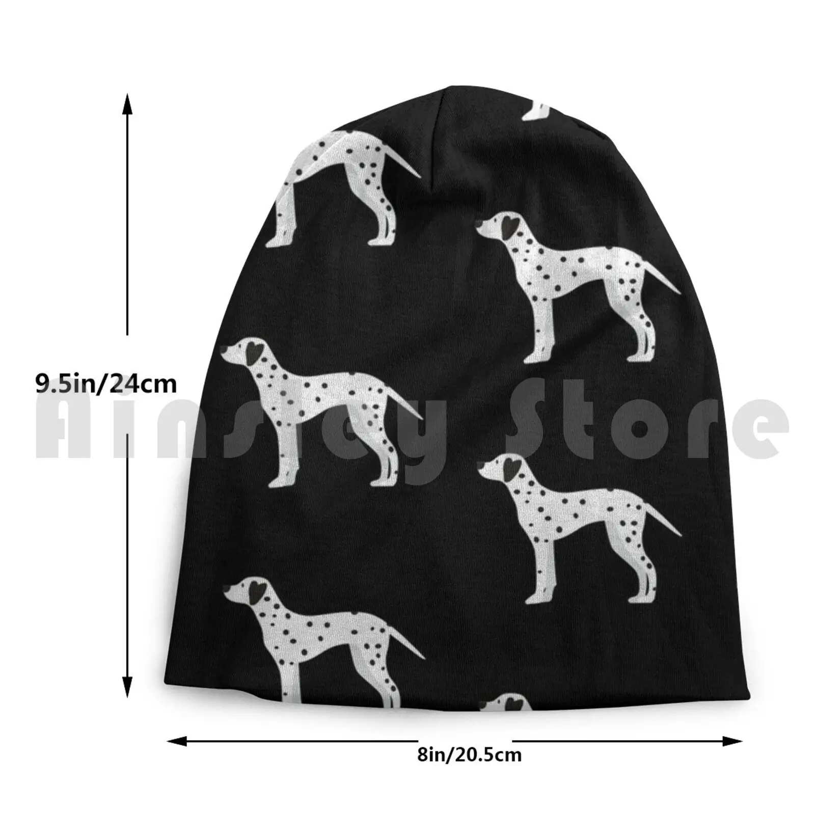 Далматинские шапочки пуловер Кепка Удобная далматинская собака Dapper щенки папы