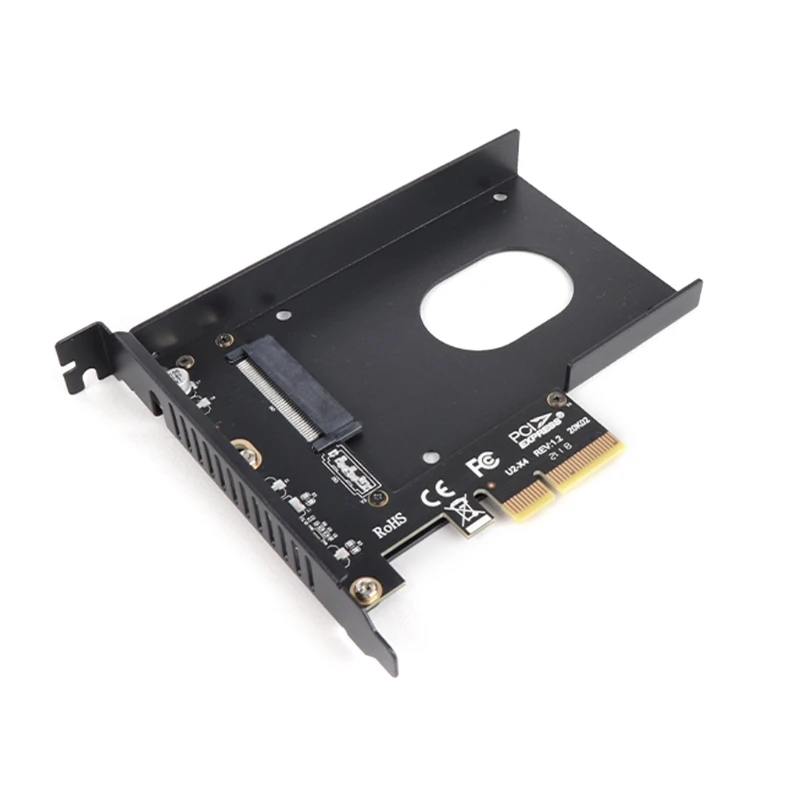 

Плата преобразователя 67JA PCIE X4 в U.2/SATA, 2,5 дюйма, SFF-8639, жесткий диск PCI-Express 4,0, модуль адаптера с автономным питанием