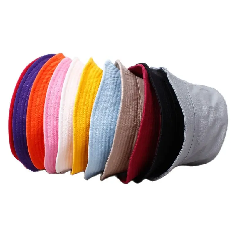 Летняя хлопковая кепка для детей детская Кепка-ведро мальчиков и девочек Детская