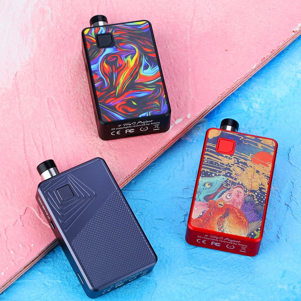 ГОРЯЧАЯ Оригинальная артерия PAL 2 Pro Pod Kit MTL &amp DTL электронная сигарета Vape с