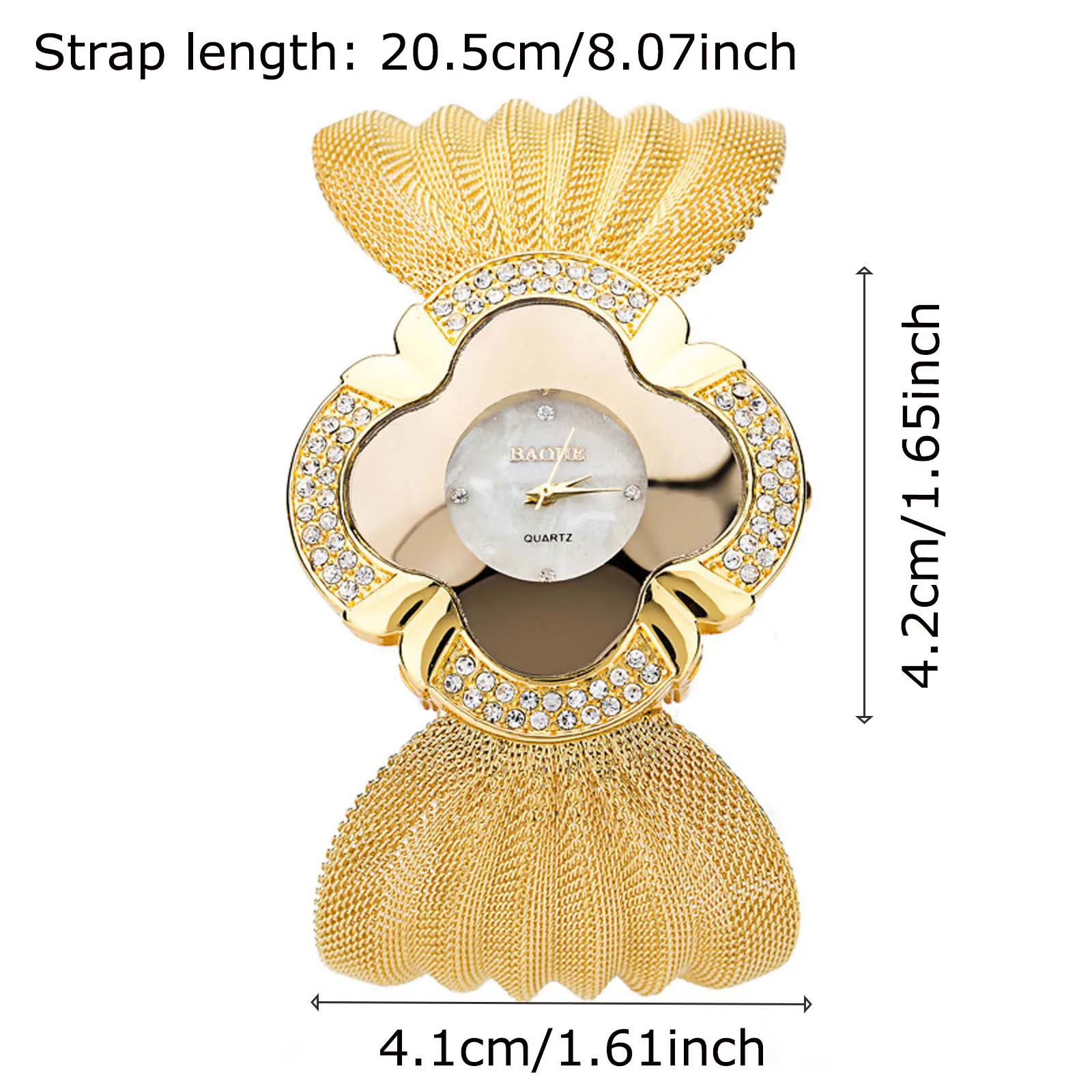 

women Luxury Bracelet Watch Bright Diamond Butterfly Mesh Belt Ladies Quartz Watch Stainless Steel Watch Montre Femme