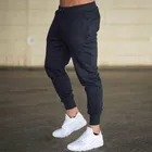 Мужские спортивные штаны для бега, хлопковые дышащие спортивные штаны для бега, тенниса, футбола, игры в спортзал, брюки с карманом, логотип на заказ