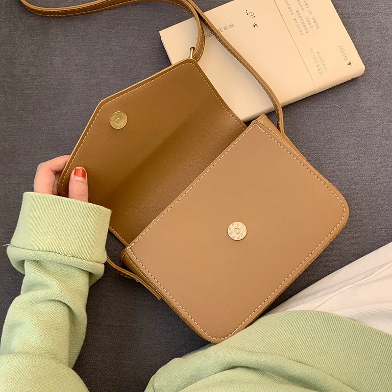 Женская сумка мессенджер в Корейском стиле маленькая мини через плечо из