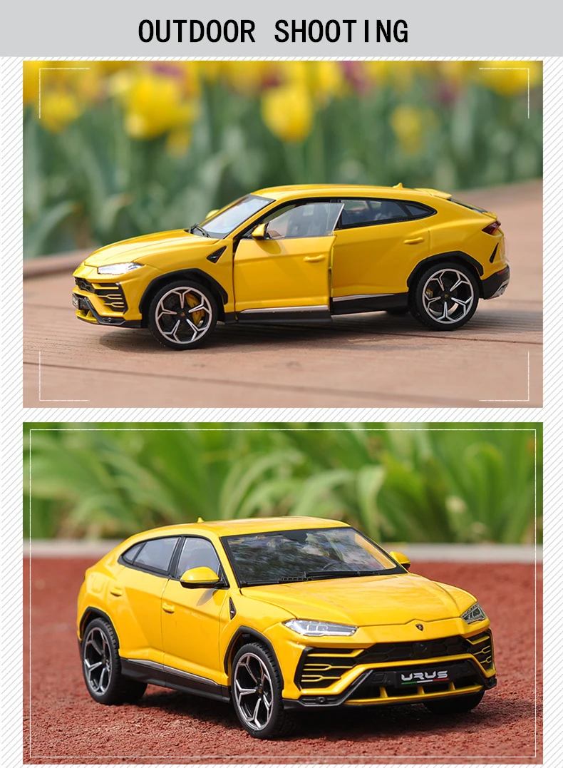 Bburago 1:18 Lamborghini URUS Bison автомобиль сплав модель автомобиля моделирование автомобиля украшение коллекция Подарочная игрушка Литье под давлением модель игрушка для мальчиков