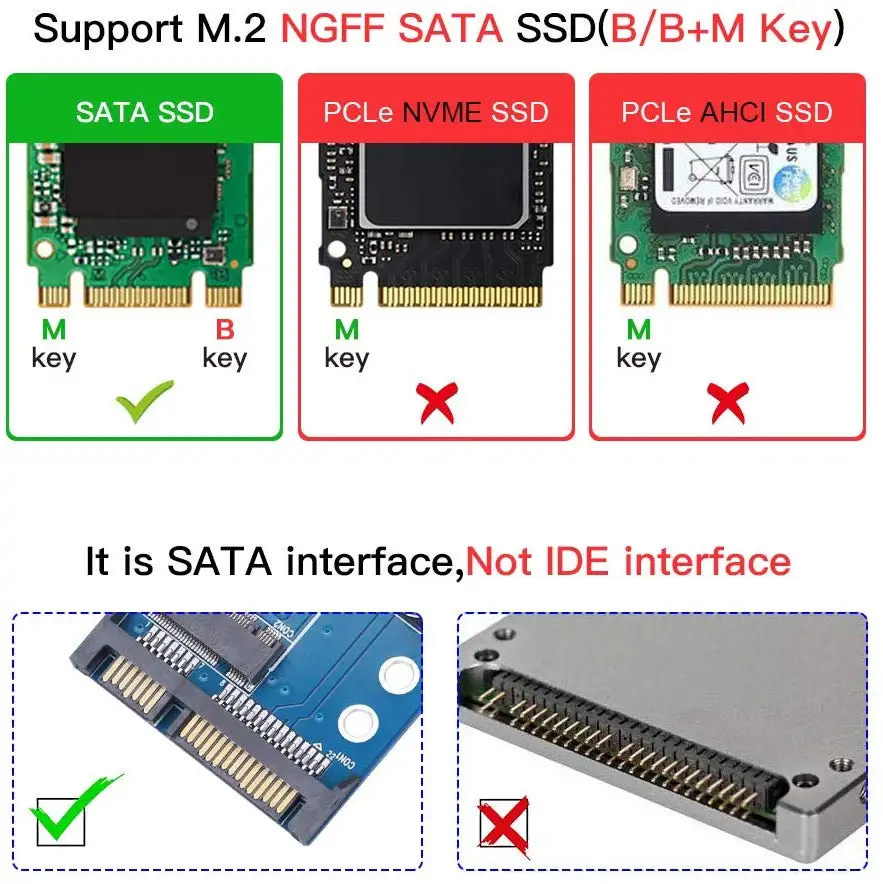 onvian m2 ssd ngff в sata адаптер 6 гбитс ngff m 2 адапт