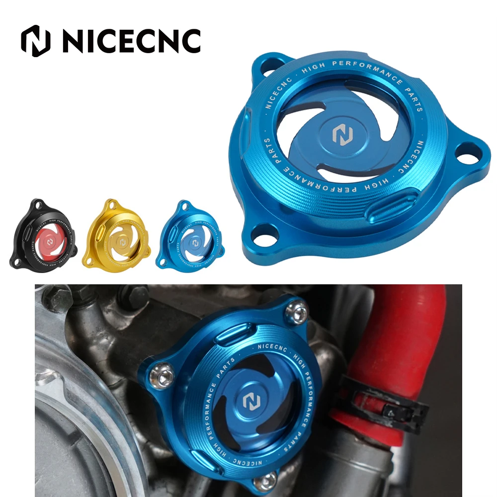 

NiceCNC Engine Oil Filter Cap Cover Guard For Suzuki DR-Z DRZ 400 400E 400S 400SM 2000-2022 2020 2019 Z400 Z400E Z400S Z400SM