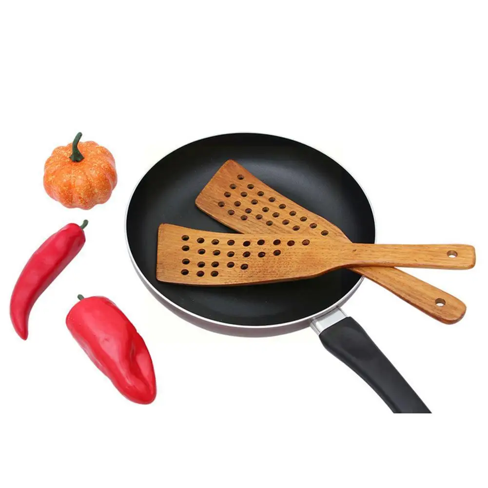 Антипригарные деревянные лопатки лопатка для жарки кухни бамбуковое дерево