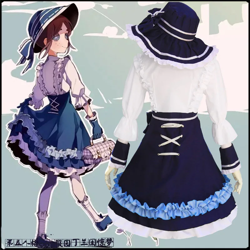 

Identity V Cosplay Costume Gardener Emma Woods Costume Cosplay Sweetie Lolita Dress Party Daily Dress Costume Full Set