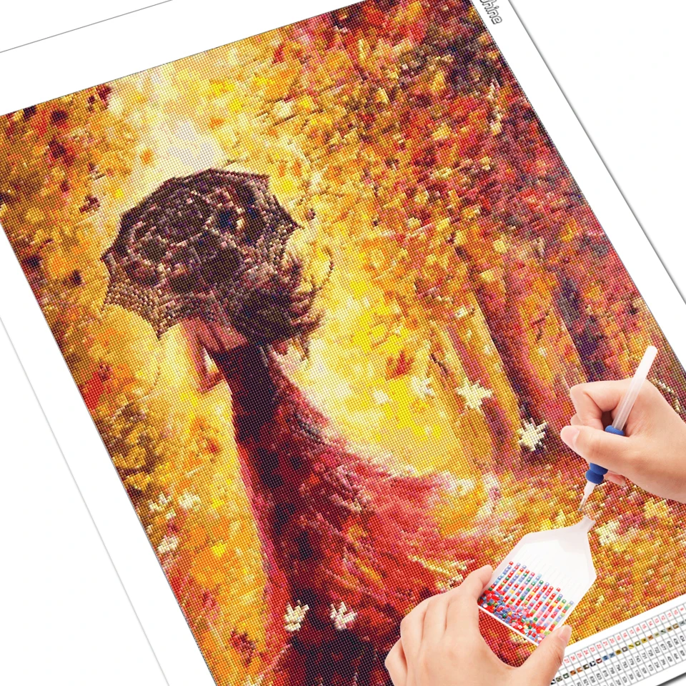 Evershine 5D DIY Diamond Painting Girl Picture Of Rhinestones Embroidery Full Display Mosaic Cross Stitch Home Decor | Дом и сад