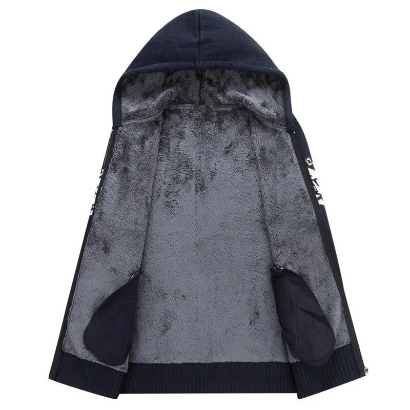 2019 мужской кардиган с капюшоном на молнии вязаный свитер куртка новинка Осень