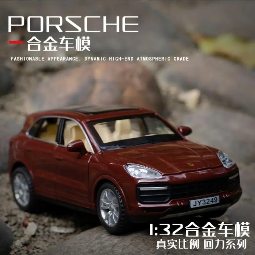 Внедорожник Porsch Cayenne 1:32 металлическая модель автомобиля из литого под давлением