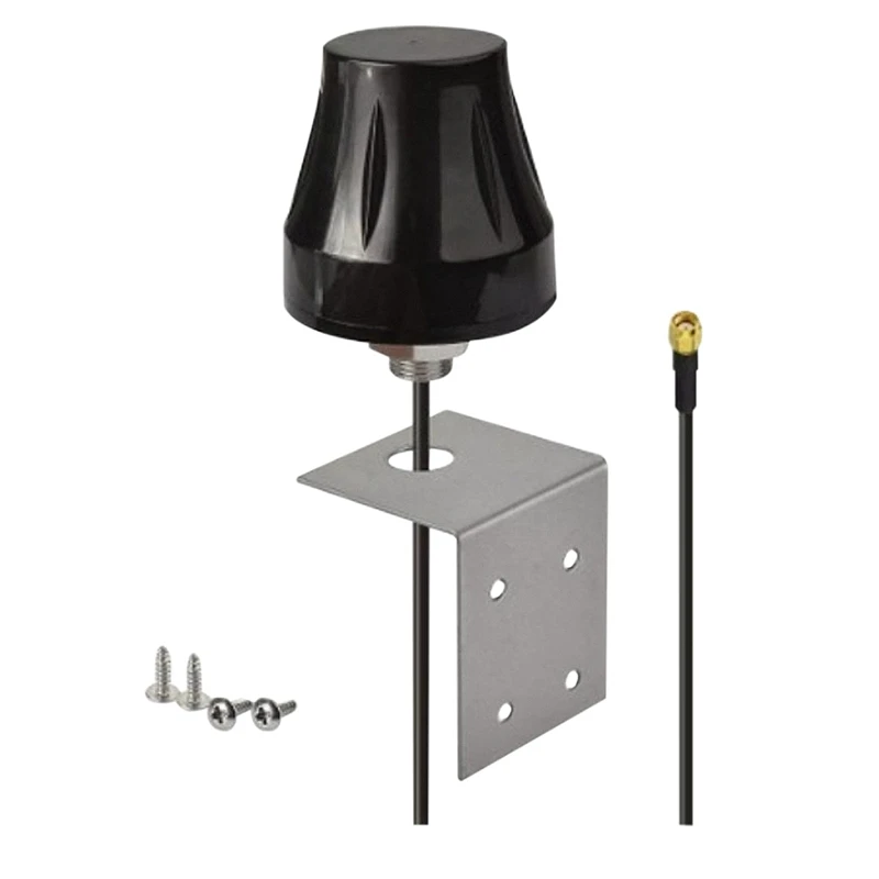 

4G LTE Antenna Outdoor Fixed Bracket Wall Mount Waterproof Antenna 3DBi SMA Male for LTE Router Gateway Camera