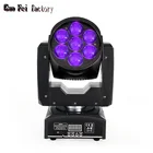 Lyre Led Zoom Wash 7X12W Точечный светильник s с Rgbw светодиодный сценический светильник Dmx 512 контроль хороший светодиодный светильник Dj Moving Heads