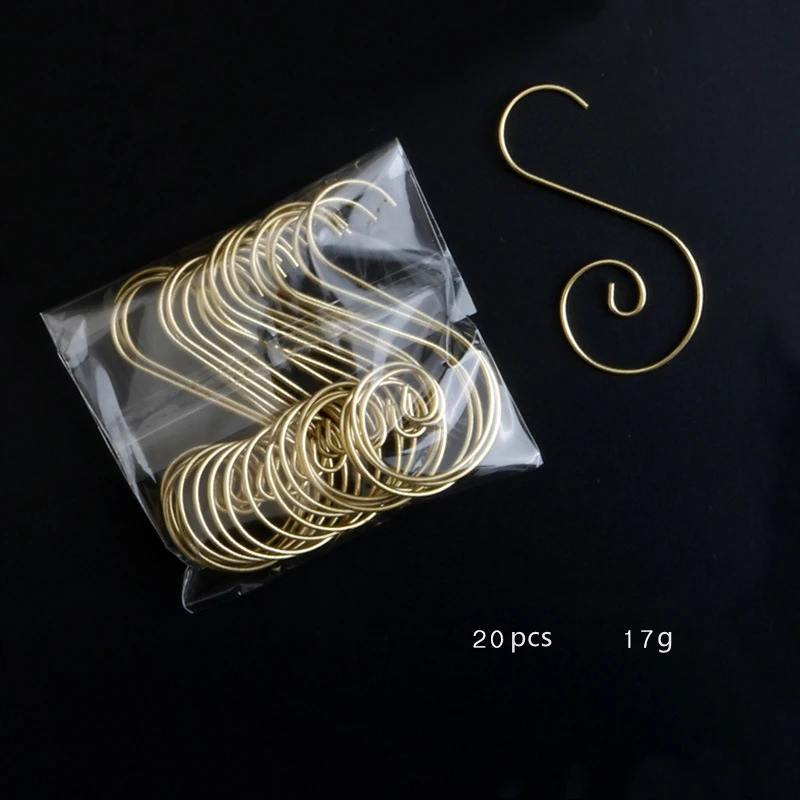 

Рождественские крючки BOUSSAC из нержавеющей стали, набор из 20 штук