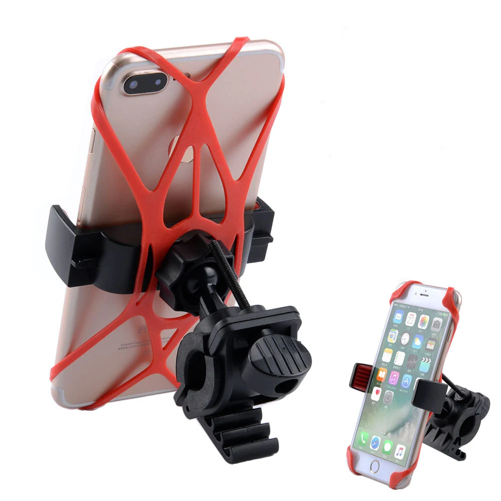 1 шт. силиконовый ремешок для крепления мобильного телефона универсальный