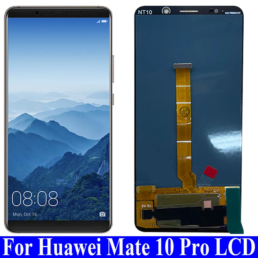 

ЖК-дисплей 6,0 ''для Huawei Mate 10 Pro, сенсорный экран в сборе, запасные части для Huawei Mate10 Pro, ЖК-экран с рамкой