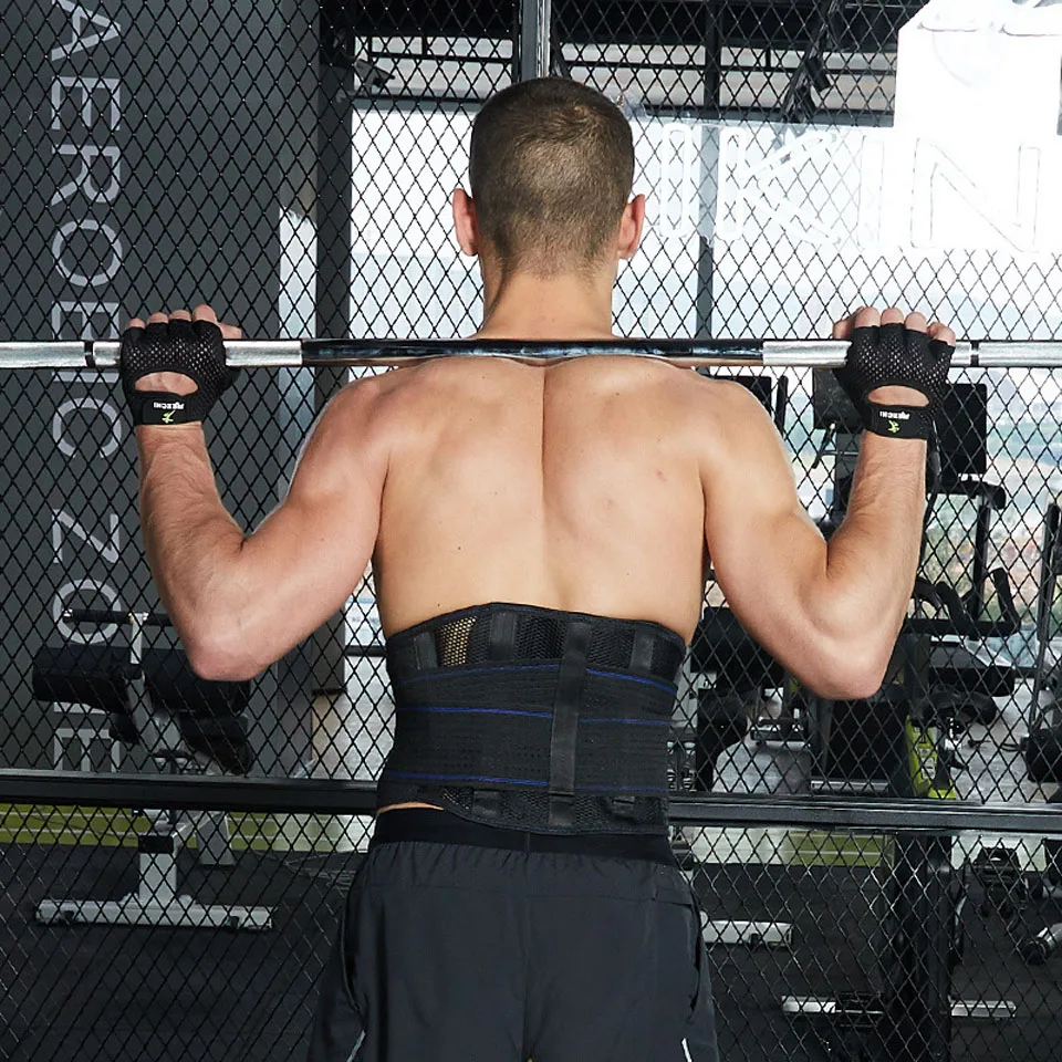 Спортивная Тяжелая атлетика для занятий йогой для мужчин/wo мужские фитнес-перчатки бодибилдинг, тренировка, дышащие Нескользящие перчатки с половинным пальцем