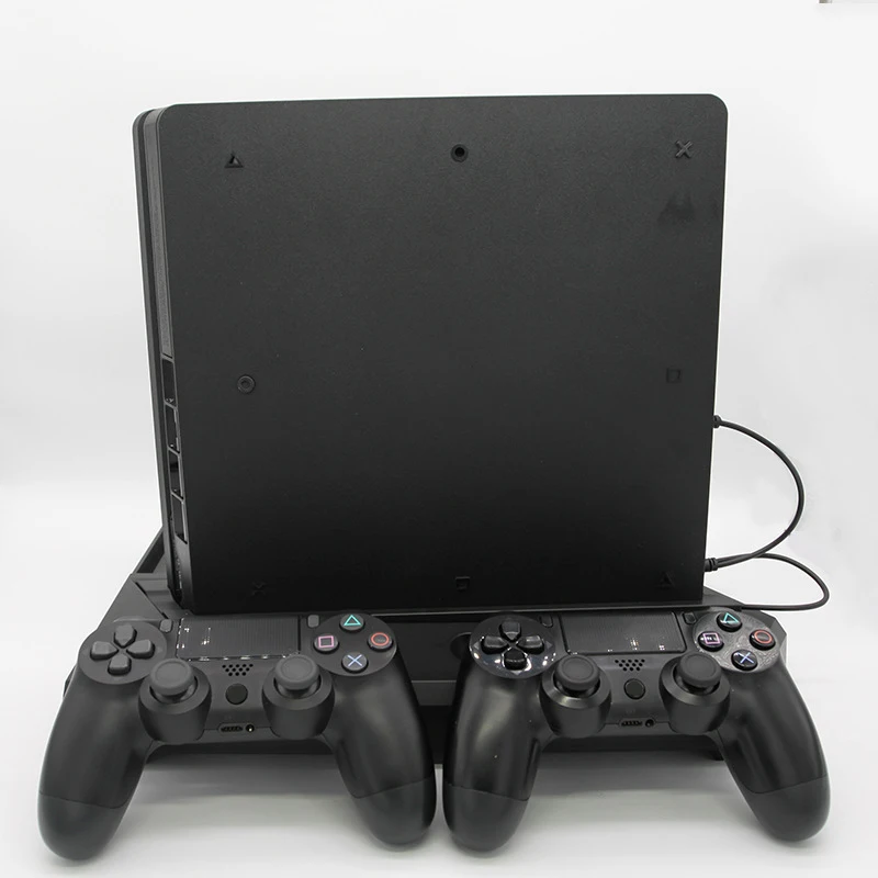 Вертикальная подставка 3 в 1 для PS4/PS4 Slim/PS4 PRO зарядка двух контроллеров|Запасные части| |