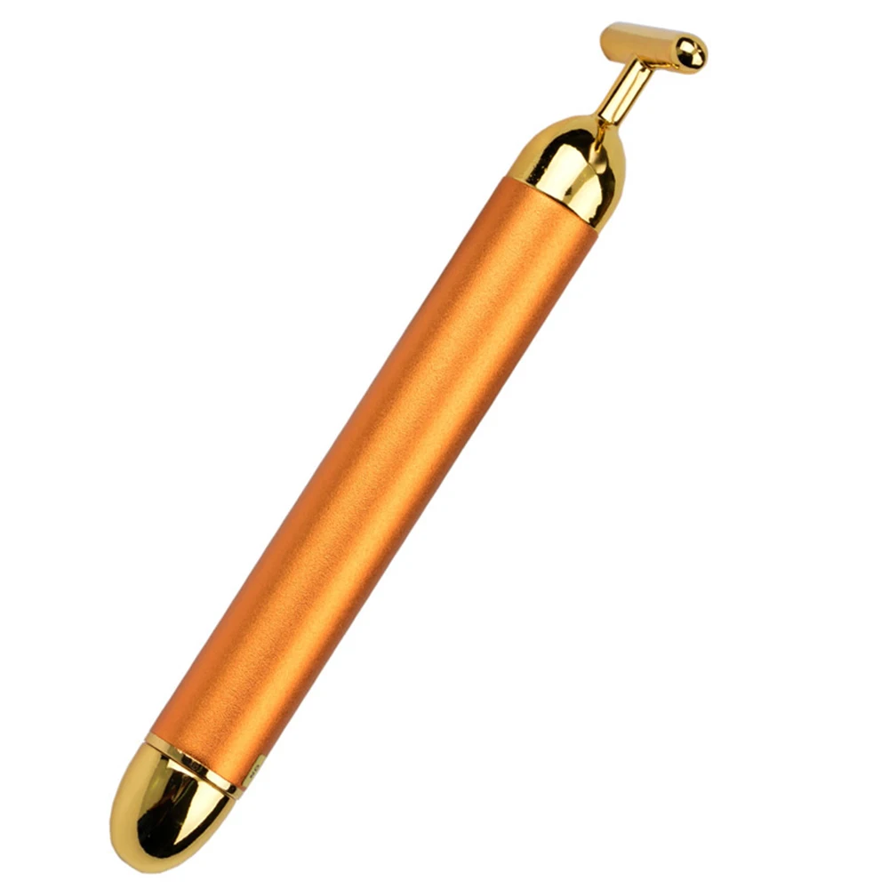 

Gold beauty stick thin face massage stick Facial Massager Slimming Facial Skin Beauty Bar Pulse Firming Face Massage Lift