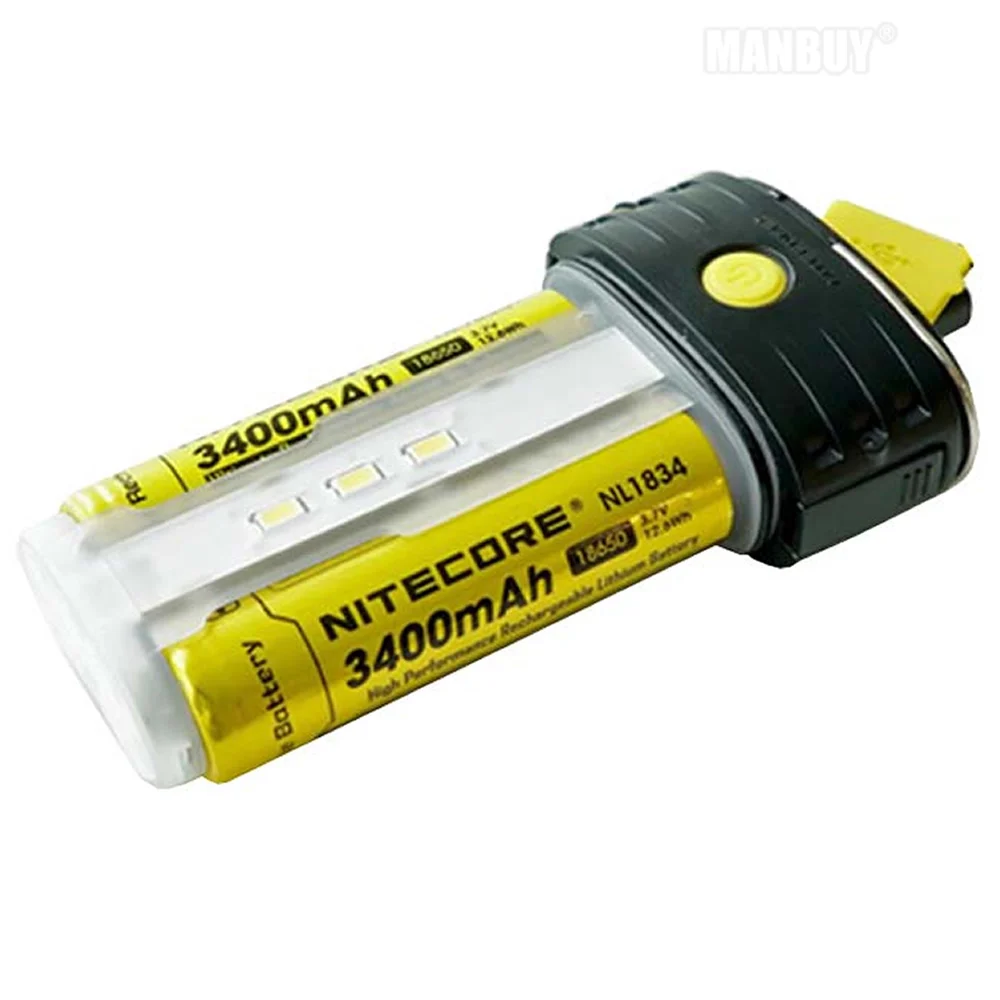 2020 оптовая продажа Nitecore LR50 2x18650 USB Перезаряжаемые Кемпинг Фонари 9 светодиодов 250