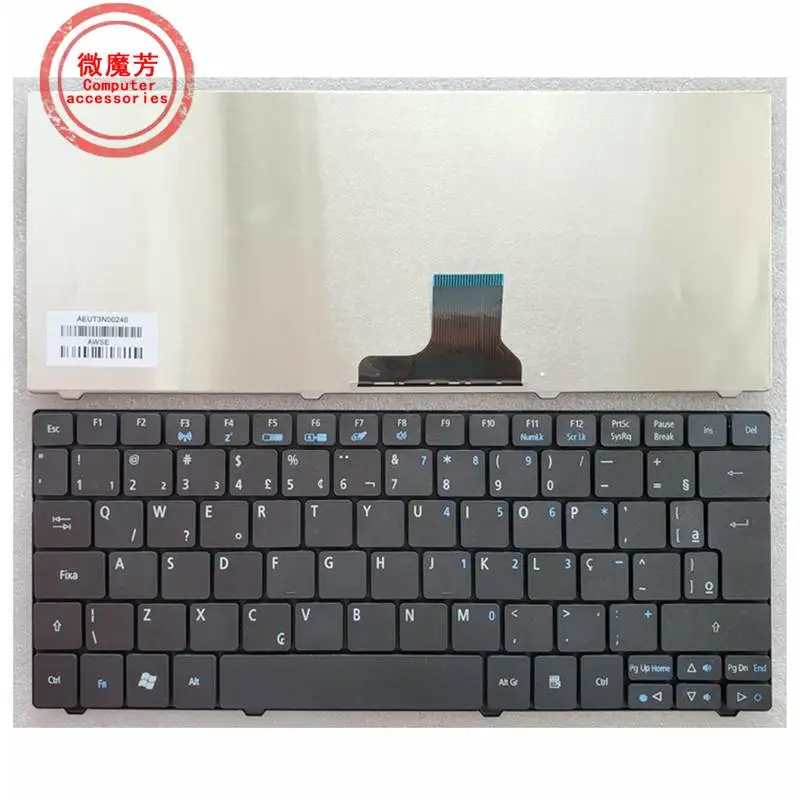 Новая клавиатура BR для ноутбука ACER Aspire One 751 751H ZA3 ZA5 715 752 753 753H 722 721 1410 T 1810TZ 1810T 1830