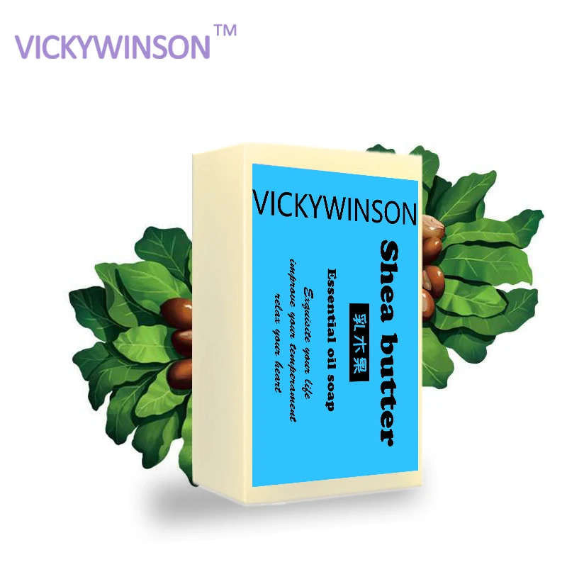 

Shea butter handmade soap 50g 100% Pure all natural organic pigmentation removing handmade skin care Aromatherapy Herbal Soap