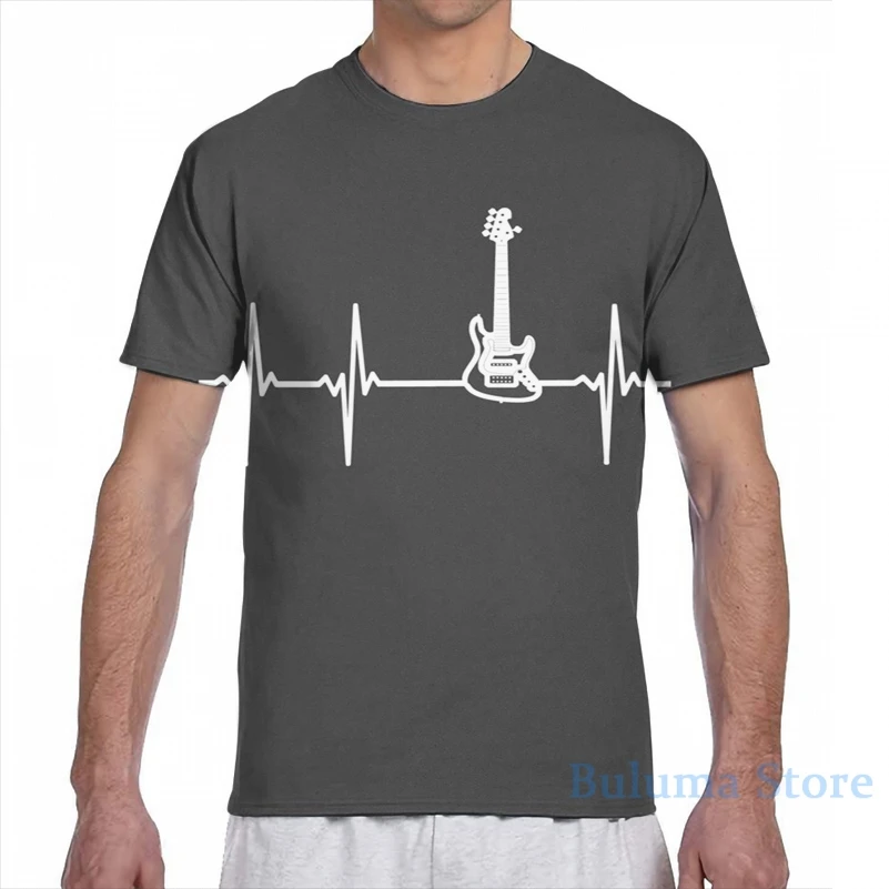 Футболка Мужская/женская с принтом электрогитары модный топ коротким рукавом