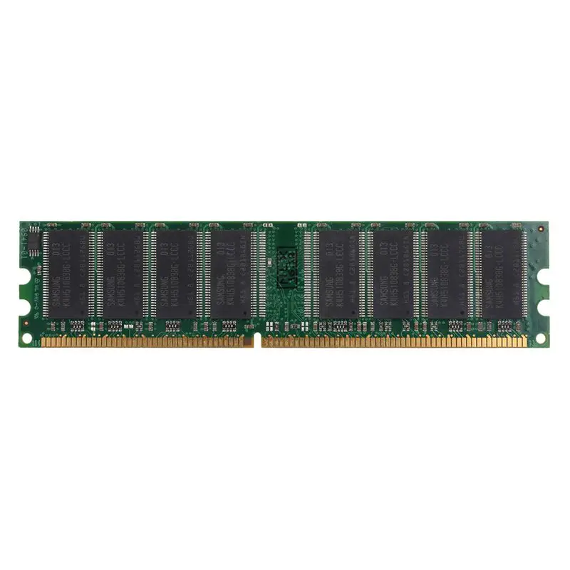 4GB Kit (4x1GB) DDR1-400MHz PC настольная память PC1-3200 184pin без ECC DIMM Ram зеленый | Компьютеры и