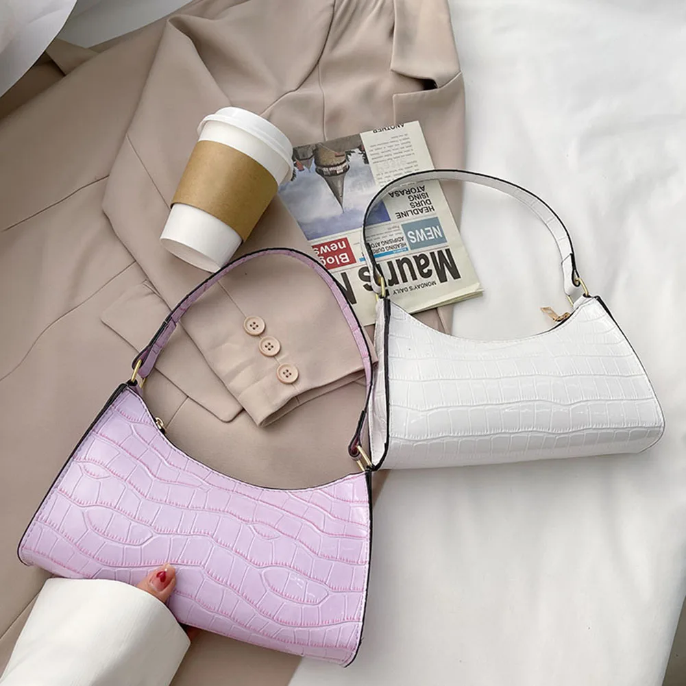 

Женская сумка через плечо, из искусственной кожи, с каменным узором, в стиле ретро