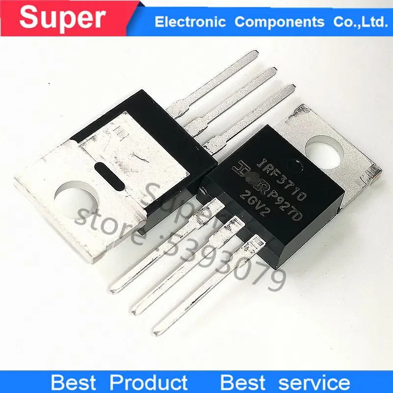 10 шт./лот IRF3205 55V110A IRF3205PBF IRF3710 59A100V IRF3710PBF МОП TO 220 транзистор оригинальный