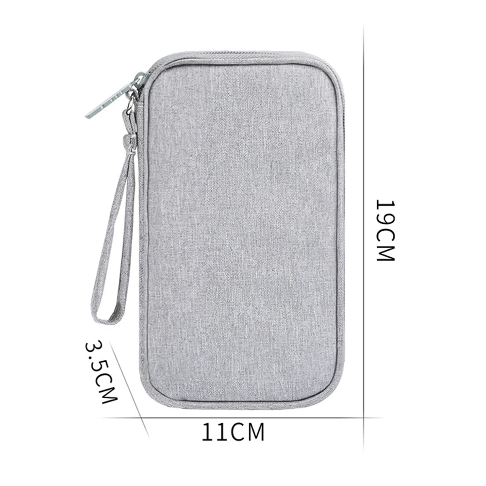 

Creative Storage Bag Digital Data Cable Charging Headset Data Cable Storing Convenient Storage Large Opening